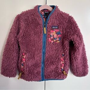 Patagonia Kids' Retro X high pile fleece jacket